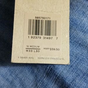 Levi's Women's NWT size 16 classic mid-rise jean